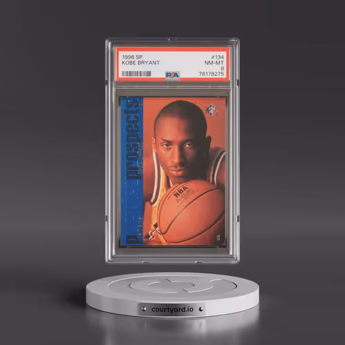 1996 SP #134 Kobe Bryant (PSA 8 NM-MT)