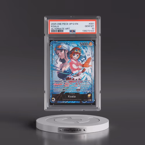 2025 One Piece OP12-Legacy of the Master #081 Koala - Alternate Art (PSA 10 GEM MINT)