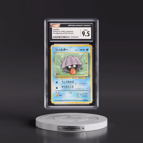 1997 The Mystery of the Fossils Shellder (CGC 9.5 MINT+)
