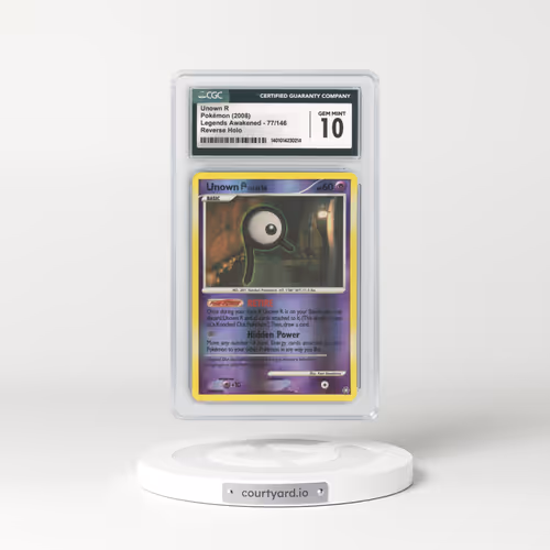 2008 Legends Awakened #77 Unown R - Holo (CGC 10 GEM MINT)
