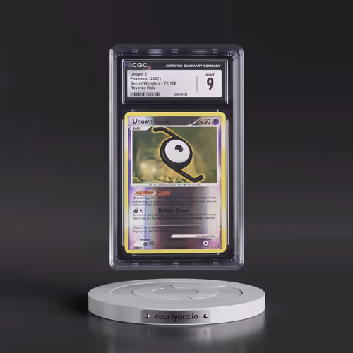 2007 Secret Wonders #72/132 Unown Z - Reverse Holo (CGC 9 MINT)