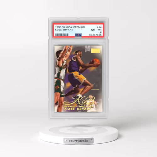 1998 Skybox Premium #44 Kobe Bryant (PSA 8 NM-MT)