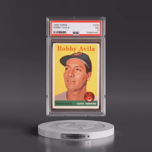 1958 Topps #276 Bobby Avila (PSA 5 EX)