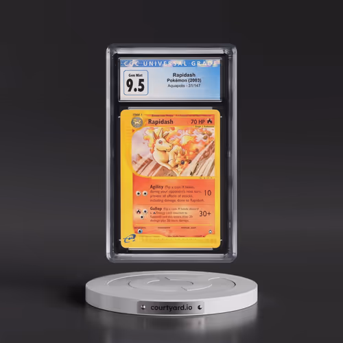 2003 Aquapolis #31/147 Rapidash (CGC 10 GEM MINT)