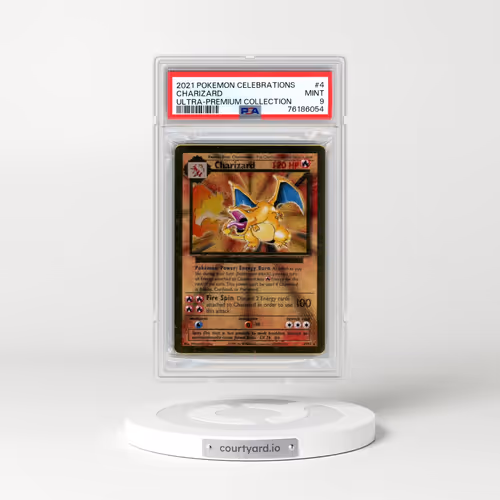 2021 Pokémon Celebrations Ultra-Premium Collection #4 Charizard (PSA 9 MINT)