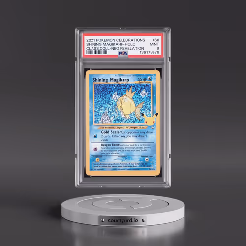 2021 Pokémon Celebrations Classic Collection #66 Shining Magikarp - Holo Holo (PSA 9 MINT)