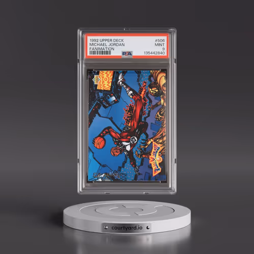 1992 Upper Deck #506 Michael Jordan - Fanimation (PSA 9 MINT)