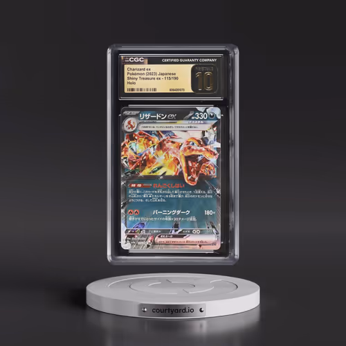 2023 Shiny Treasure ex #115/190 Charizard ex - Holo (CGC 10 PRISTINE)