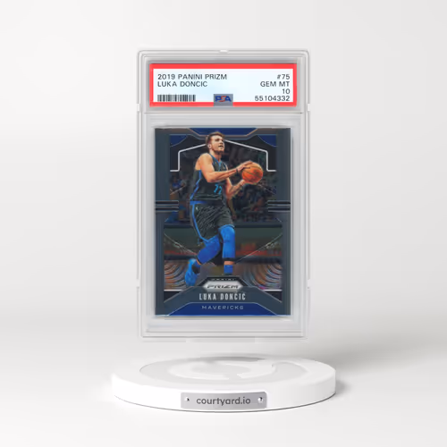2019 Panini Prizm #75 Luka Doncic (PSA 10 GEM MINT)