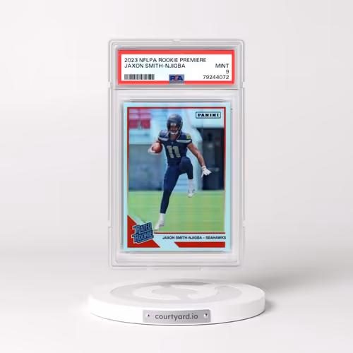 2023 Panini Nflpa Rookie Premiere Rated Rookies Jaxon Smith-Njigba (PSA 9 MINT)