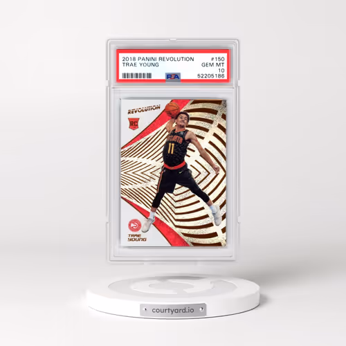 2018 Panini Revolution #150 Trae Young (PSA 10 GEM MINT)