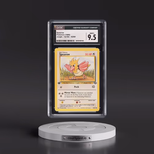 1999 Jungle #62/64 Spearow - 1st Edition 1st Edition (CGC 9.5 MINT+)