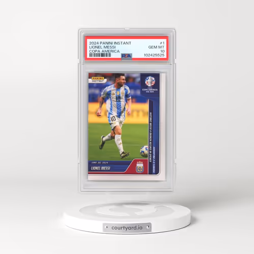 2024 Panini Instant Conmebol Copa America 2024 #1 Lionel Messi (PSA 10 GEM MINT)