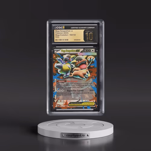 2025 Mega Evolution - MEG EN #104/132 Mega Kangaskhan ex - Holo (CGC 10 PRISTINE)