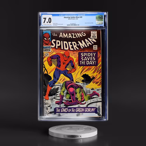 Amazing Spider-Man #40 CGC 7.0 Off-white to White Pages (Marvel Comics, 9/66)