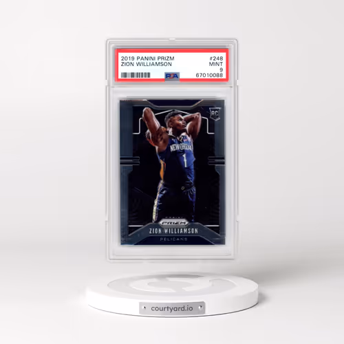 2019 Panini Prizm #248 Zion Williamson (PSA 9 MINT)