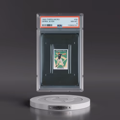 1993 Topps Micro #98 Derek Jeter (PSA 8 NM-MT)