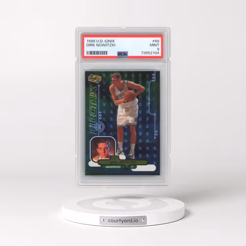 1998 Upper Deck Ionix #69 Dirk Nowitzki (PSA 9 MINT)