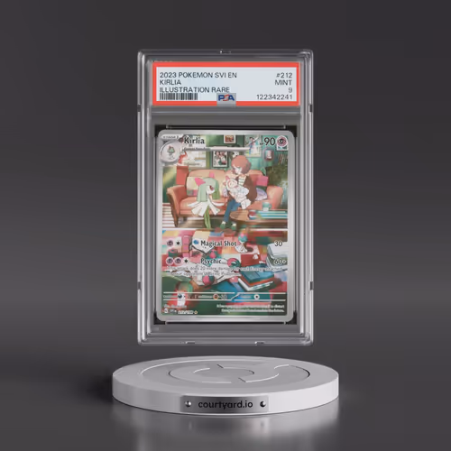 2023 Pokémon Svi EN-Scarlet & Violet #212 Kirlia - Illustration Rare (PSA 9 MINT)