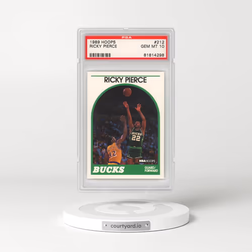 1989 Hoops #212 Ricky Pierce (PSA 10 GEM MINT)