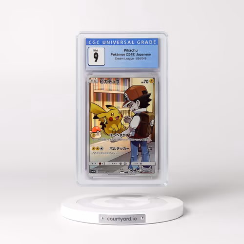 2019 Dream League #054/049 Pikachu - Character Rare Holo (CGC 9 MINT)