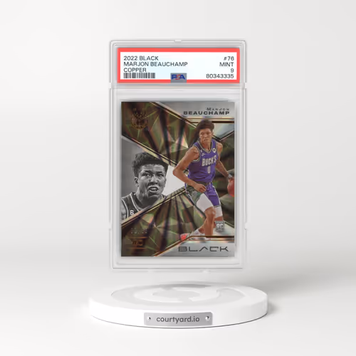 2022 Panini Black #76 Marjon Beauchamp - Copper (PSA 9 MINT)