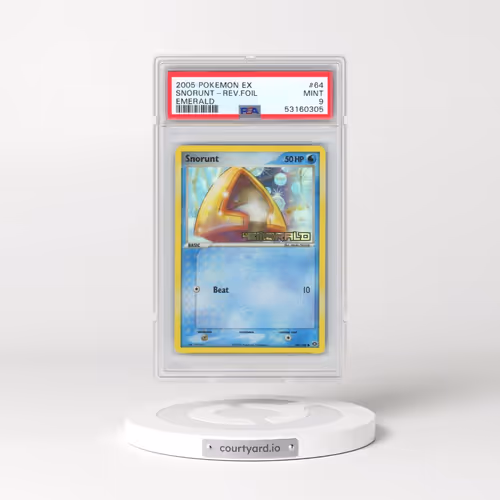 2005 Pokémon EX Emerald #64 Snorunt - Reverse Foil (PSA 9 MINT)