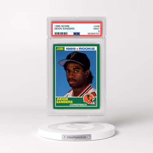 1989 Score #246 Deion Sanders (PSA 9 MINT)