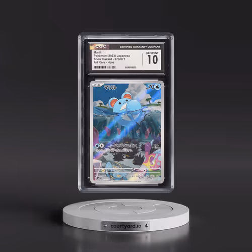2023 Pokémon Sv2p-Snow Hazard #073 Marill - Art Rare (CGC 10 GEM MINT)