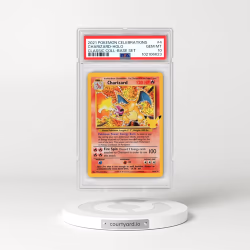 2021 Pokémon Celebrations Classic Collection #4 Charizard - Holo (PSA 10 GEM MINT)