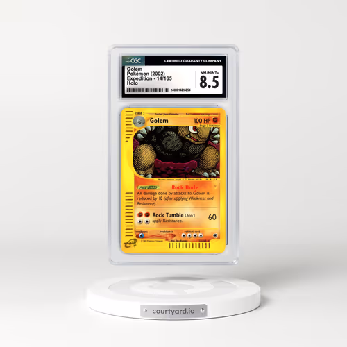 2002 Expedition #14 Golem - Holo e-Card Symbol (CGC 8.5 NM-MT+)