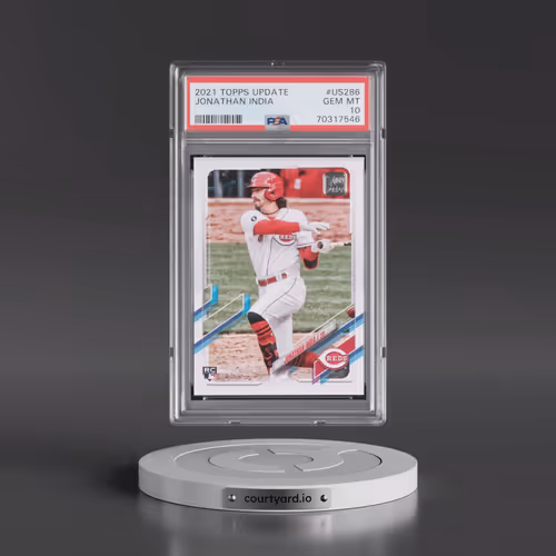 2021 Topps Update #US286 Jonathan India (PSA 10 GEM MINT)