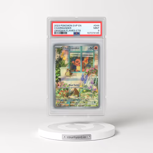 2023 Pokémon Svp EN-SV Black Star Promo #044 Charmander - Obsidian Flames Elite Trainer Box (PSA 9 M