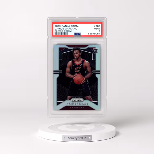 2019 Panini Prizm #288 Darius Garland - Silver Prizm (PSA 9 MINT)