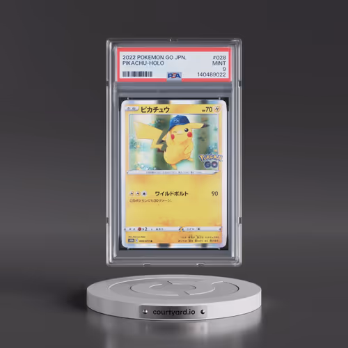 2022 Pokémon Go #028 Pikachu - Holo (PSA 9 MINT)