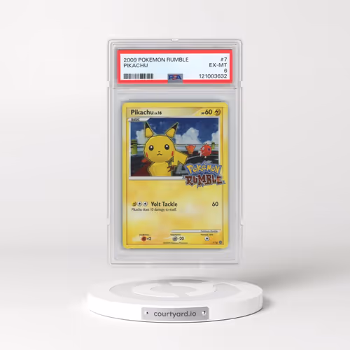 2009 Pokémon Rumble #7 Pikachu (PSA 6 EX-MT)