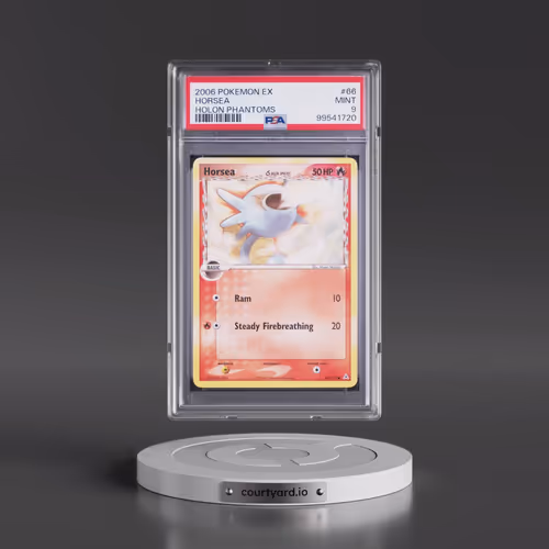 2006 Pokémon EX Holon Phantoms #66 Horsea (PSA 9 MINT)