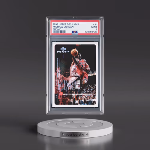 1999 Upper Deck MVP #S1 Michael Jordan - Promo (PSA 9 MINT)