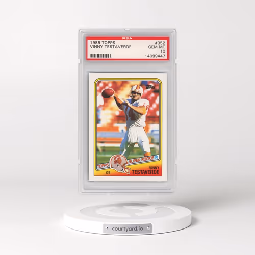 1988 Topps #352 Vinny Testaverde (PSA 10 GEM MINT)