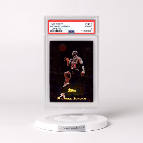 1997 Topps Topps 40 #T40-5 Michael Jordan (PSA 8 NM-MT)
