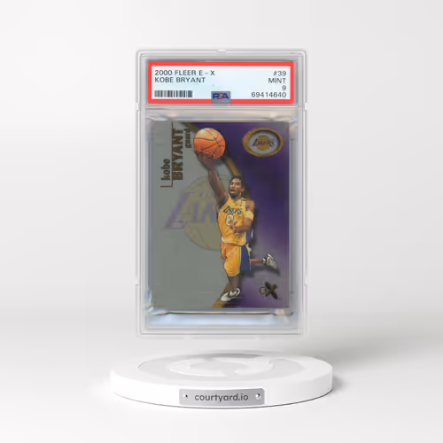 2000 Fleer E-X #39 Kobe Bryant (PSA 9 MINT)
