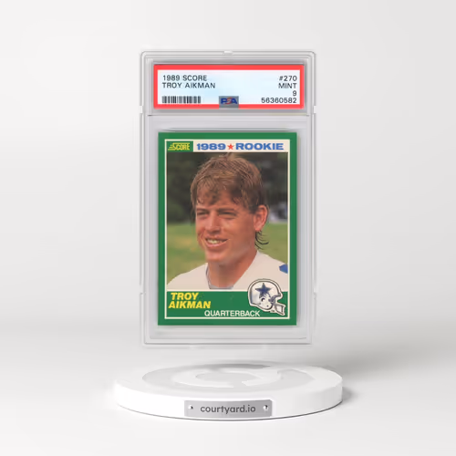1989 Score #270 Troy Aikman (PSA 9 MINT)