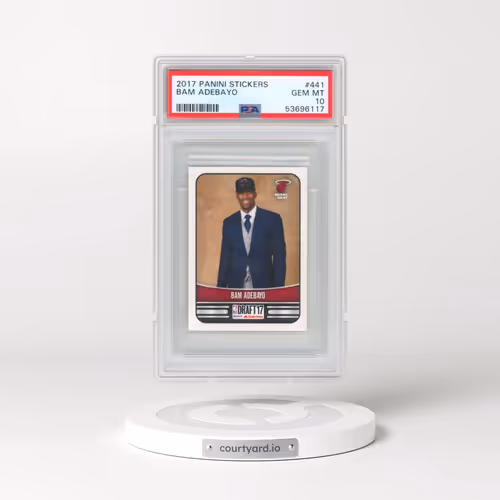 2017 Panini Stickers #441 Bam Adebayo (PSA 10 GEM MINT)