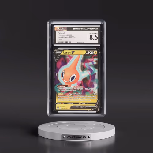 2022 Lost Origin #058/196 Rotom V - Holo (CGC 8.5 NM-MT+)