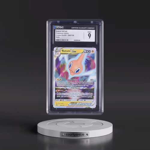 2023 Crown Zenith #046/159 Rotom VSTAR - Holo (CGC 9 MINT)