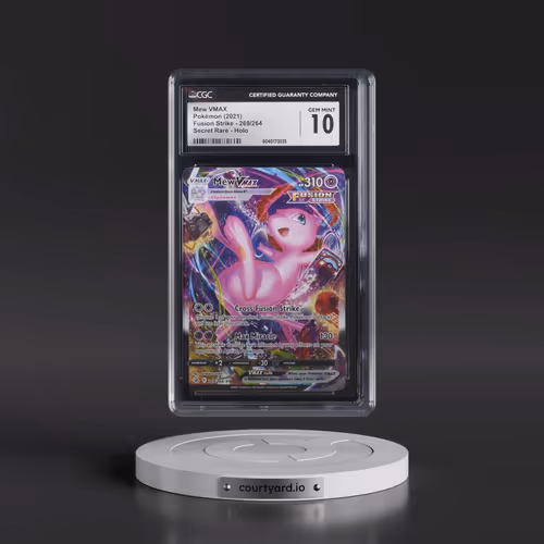 2019 Fusion Strike #269/264 Mew VMAX - Secret Rare Holo (CGC 10 GEM MINT)
