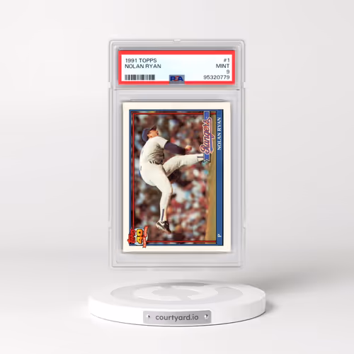1991 Topps #1 Nolan Ryan (PSA 9 MINT)