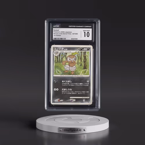 2008 Bonds to the End of Time #057/090 Nuzleaf - 1st Edition (CGC 10 GEM MINT)