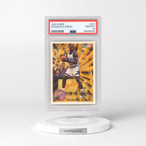 1993 Fleer #231 Shaquille O'Neal (PSA 10 GEM MINT)