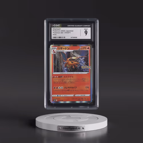 2022 Pokémon GO #010/071 Charizard - Holo (CGC 9 MINT)
